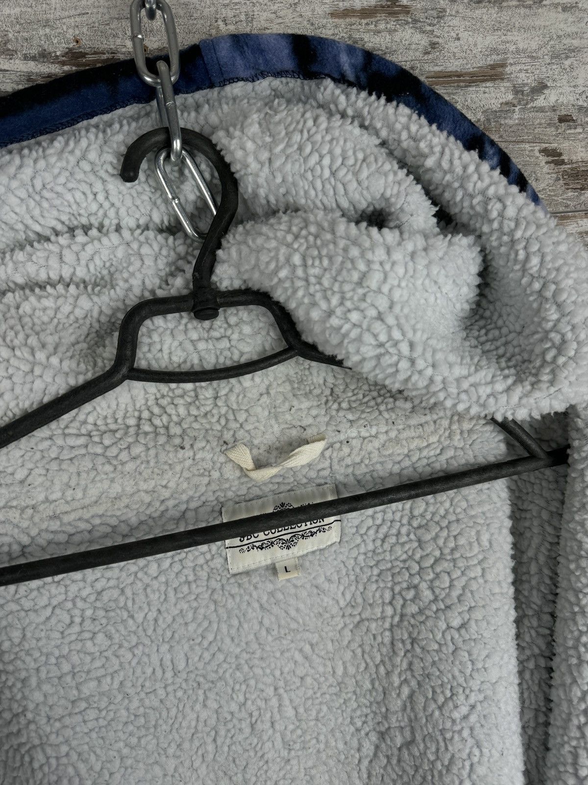 Vintage Vintage fleece Wolf Sherpa full print art animal gorpcore Size US L / EU 52-54 / 3 - 15 Thumbnail