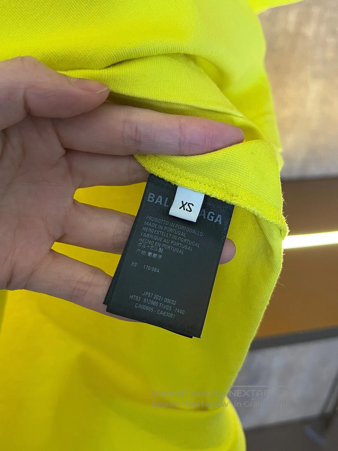 Balenciaga Balenciaga Slogan Short Sleeve| Size US XS / EU 42 / 0 - 3 Thumbnail