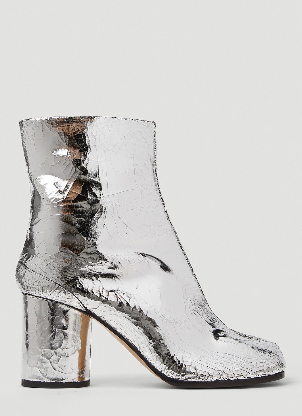 Maison Margiela Metallic Tabi H80 Boots Size US 6 / IT 36 - 1 Thumbnail
