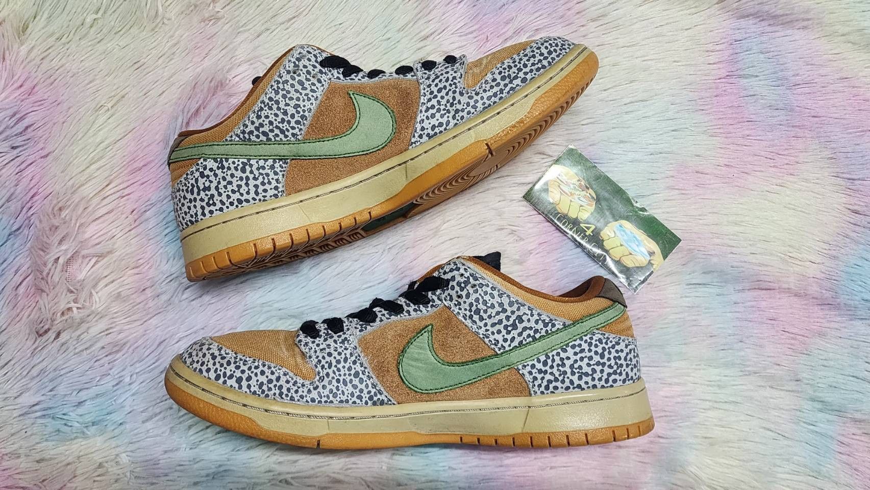 Nike Nike Sb Dunk Low Safari Size US 9 / EU 42 - 7 Thumbnail