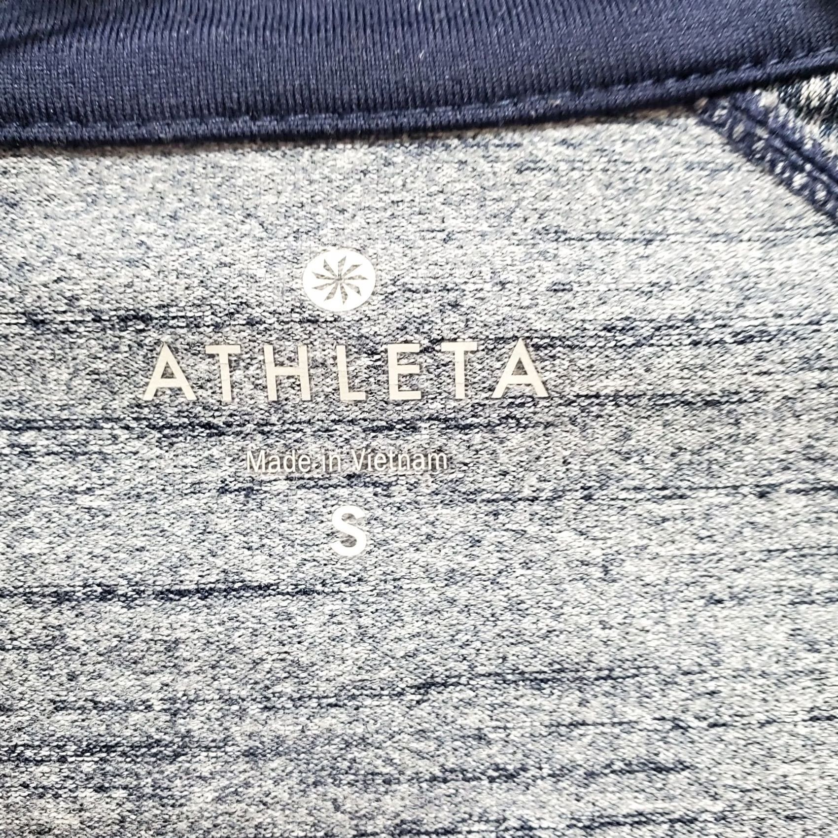 Athleta Athleta Snowscape Jacket Women's Small Blue Polyester Stretch Half Zip Mock Neck Jacket Size S / US 4 / IT 40 - 6 Thumbnail
