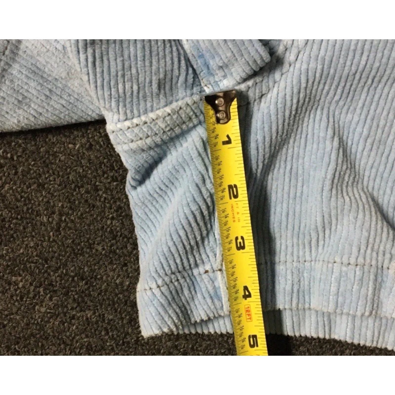 Ocean Pacific VINTAGE Billabong Wrangler Corduroy Shorts Beach Surf Skate OP Quiksilver Dogtown Womens 25 Blue 90s Jazz Punk Rock Size 42" / US 20 - 7 Thumbnail