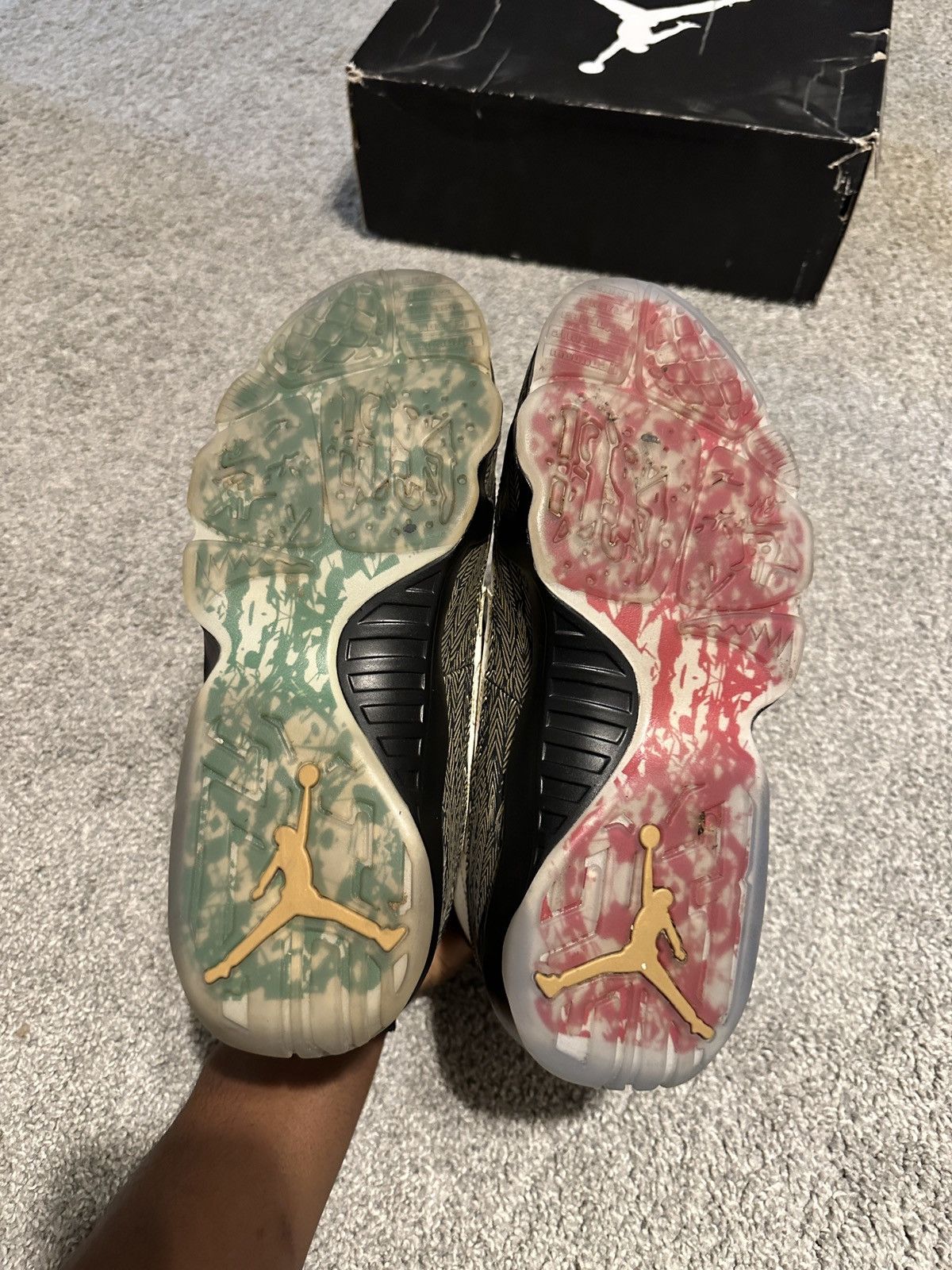 Jordan Brand Air Jordan 9 doernbecher tinker Hatfield signed Size US 10.5 / EU 43-44 - 5 Thumbnail