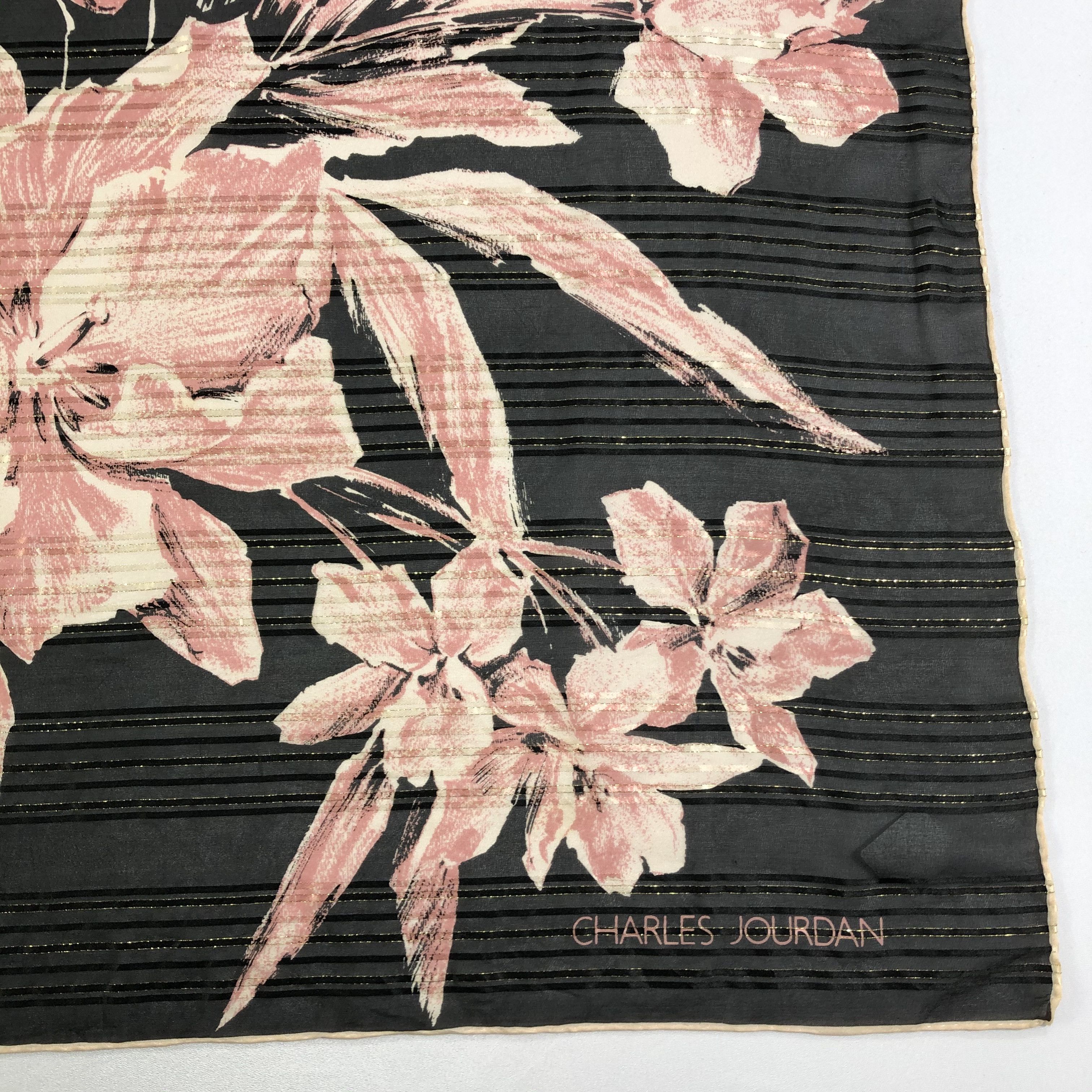 Charles Jourdan Vintage Charles Jourdan Silk Scarf Size ONE SIZE - 3 Thumbnail
