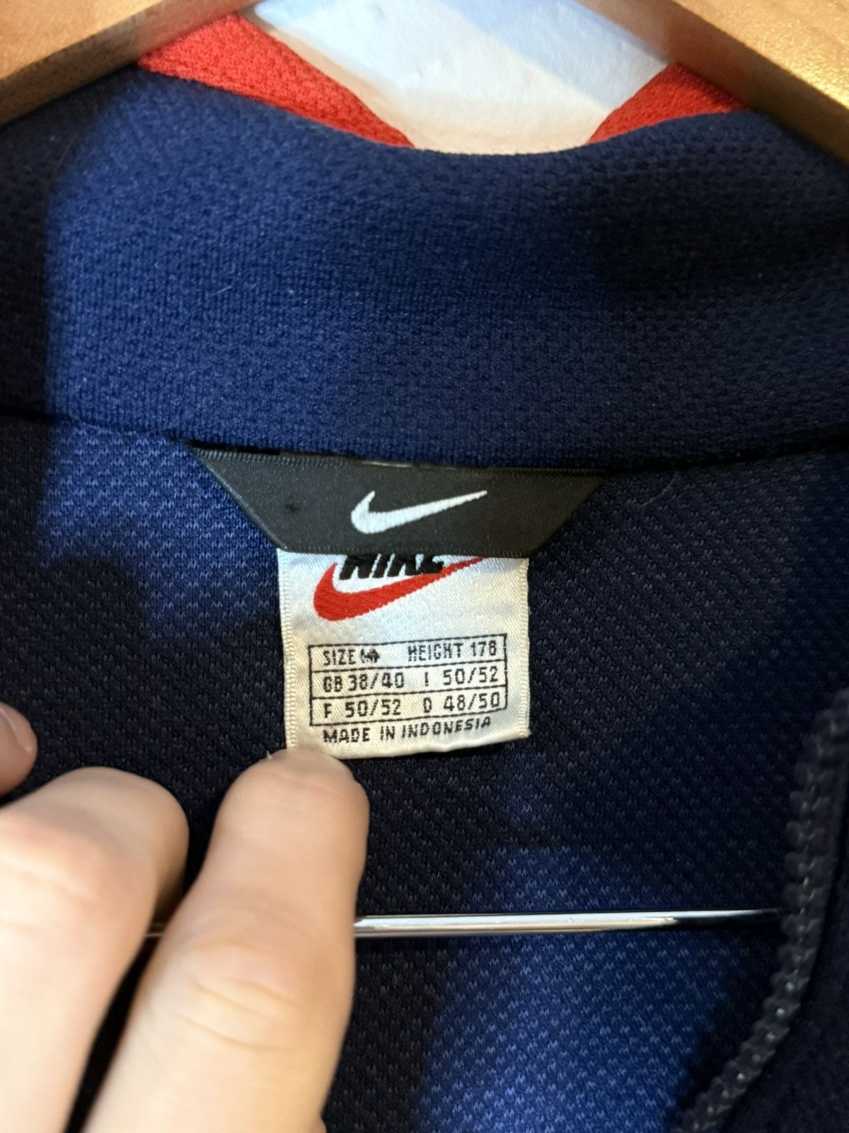 Nike Vintage Streetwear Nike Big Logo Full Zip Sweatshirt Size US M / EU 48-50 / 2 - 5 Thumbnail