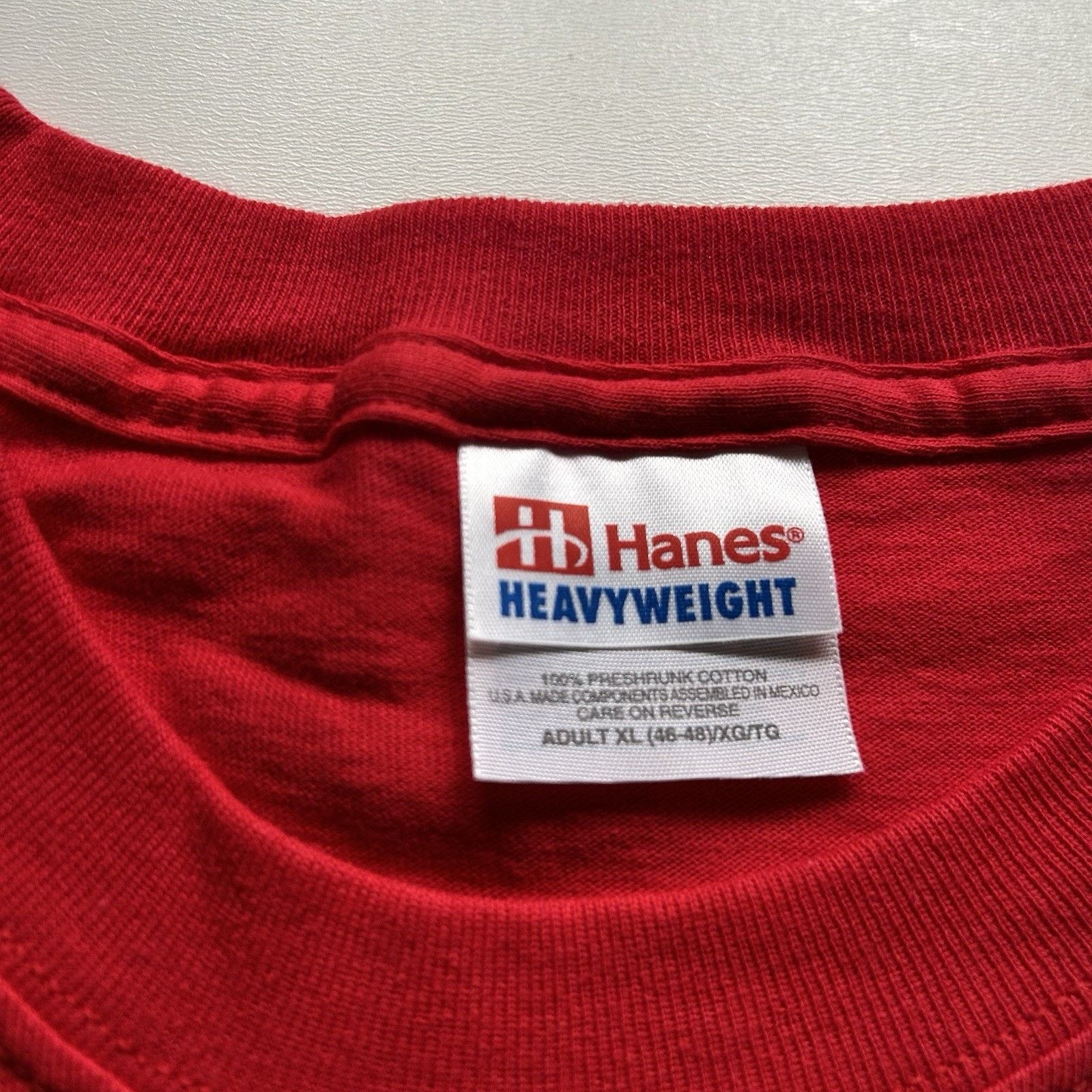 Hanes Vintage WWF Logo T-Shirt XL Hanes 90s Wrestling Promo Rare Size US XL / EU 56 / 4 - 5 Thumbnail