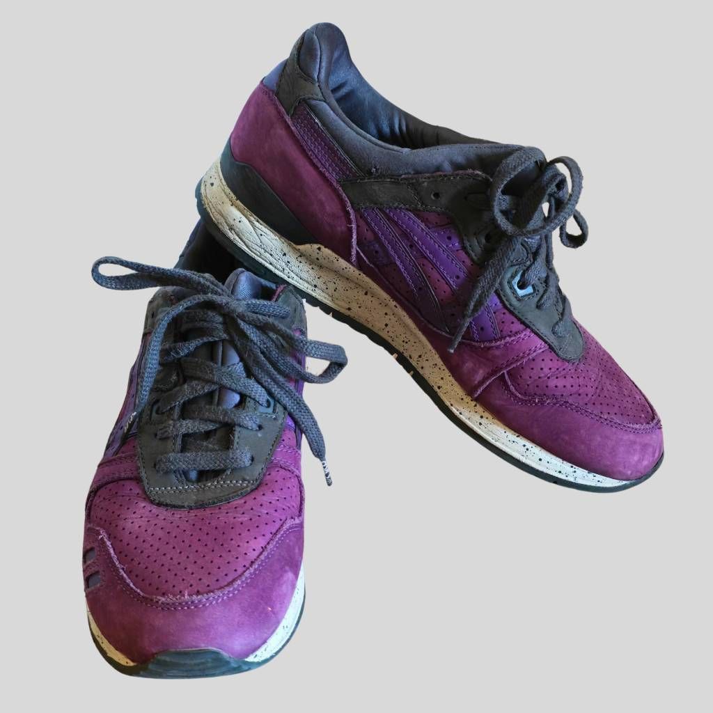 Asics ASICS Gel Lyte III Women’s 8.5 Purple Suede Mesh Running Sho Size US 8.5 / IT 38.5 - 2 Thumbnail