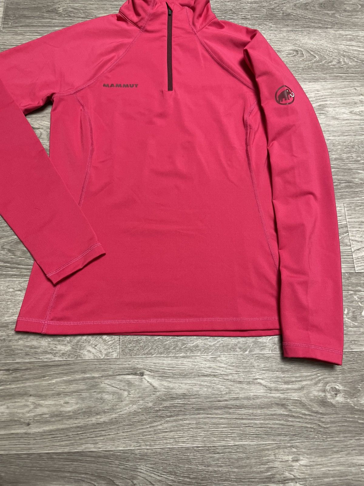 Mammut Vintage Mammut Pink Half Zip Pullover Size M / US 6-8 / IT 42-44 - 3 Thumbnail