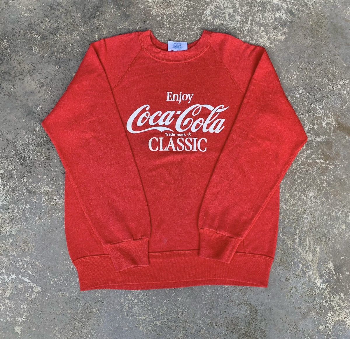 Coca Cola × Soffe × Vintage Vintage 90s Soffe Enjoy Coca Cola Classic Crewneck Size US M / EU 48-50 / 2 - 2 Thumbnail