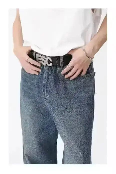 Japanese Brand Y2K Vintage Wide Leg Jeans Size US 32 / EU 48 - 2 Thumbnail