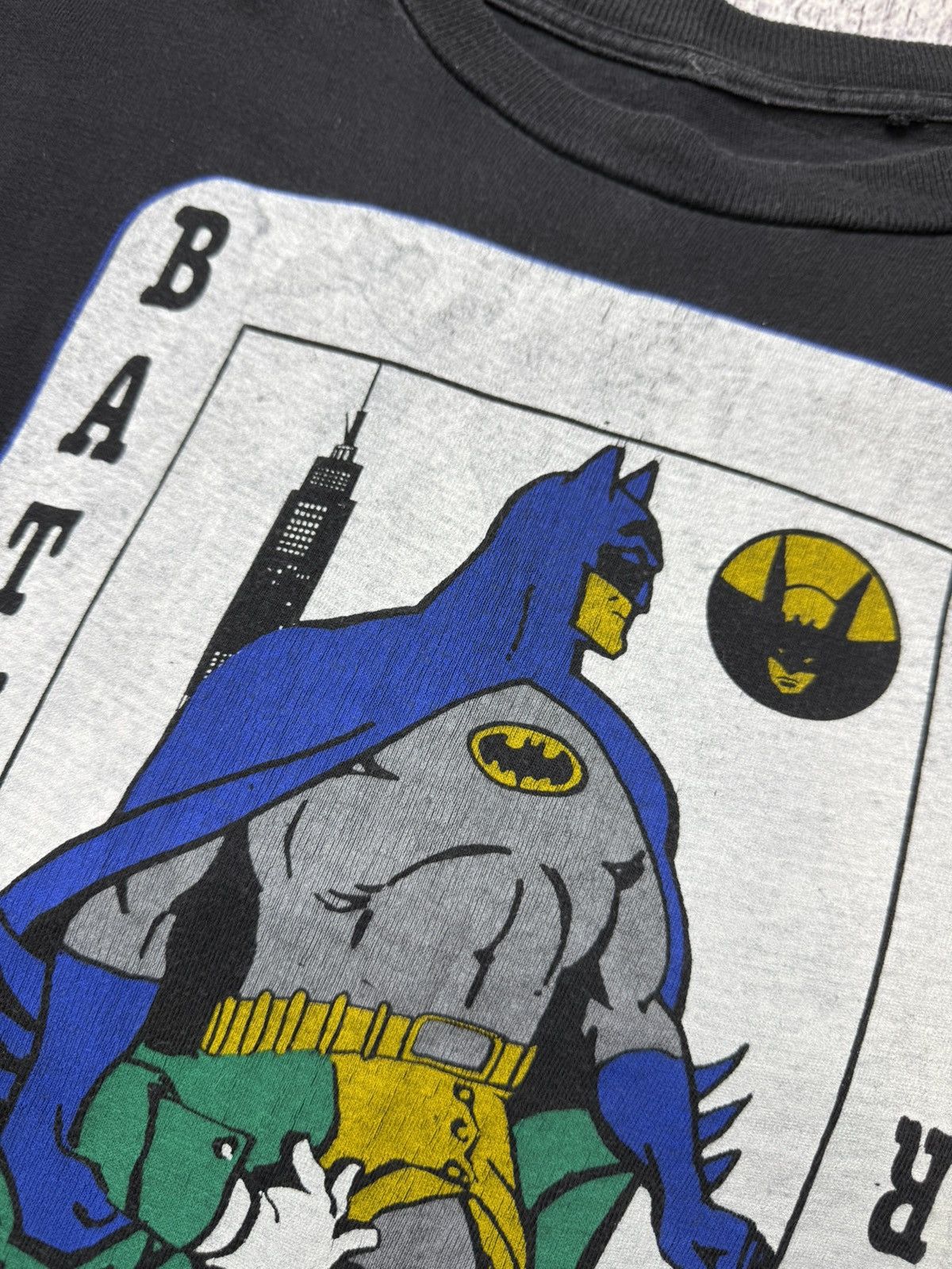 DC Comics Rare Vintage 1989 DC Batman Joker Single Stitch T Shirt Size US M / EU 48-50 / 2 - 7 Thumbnail