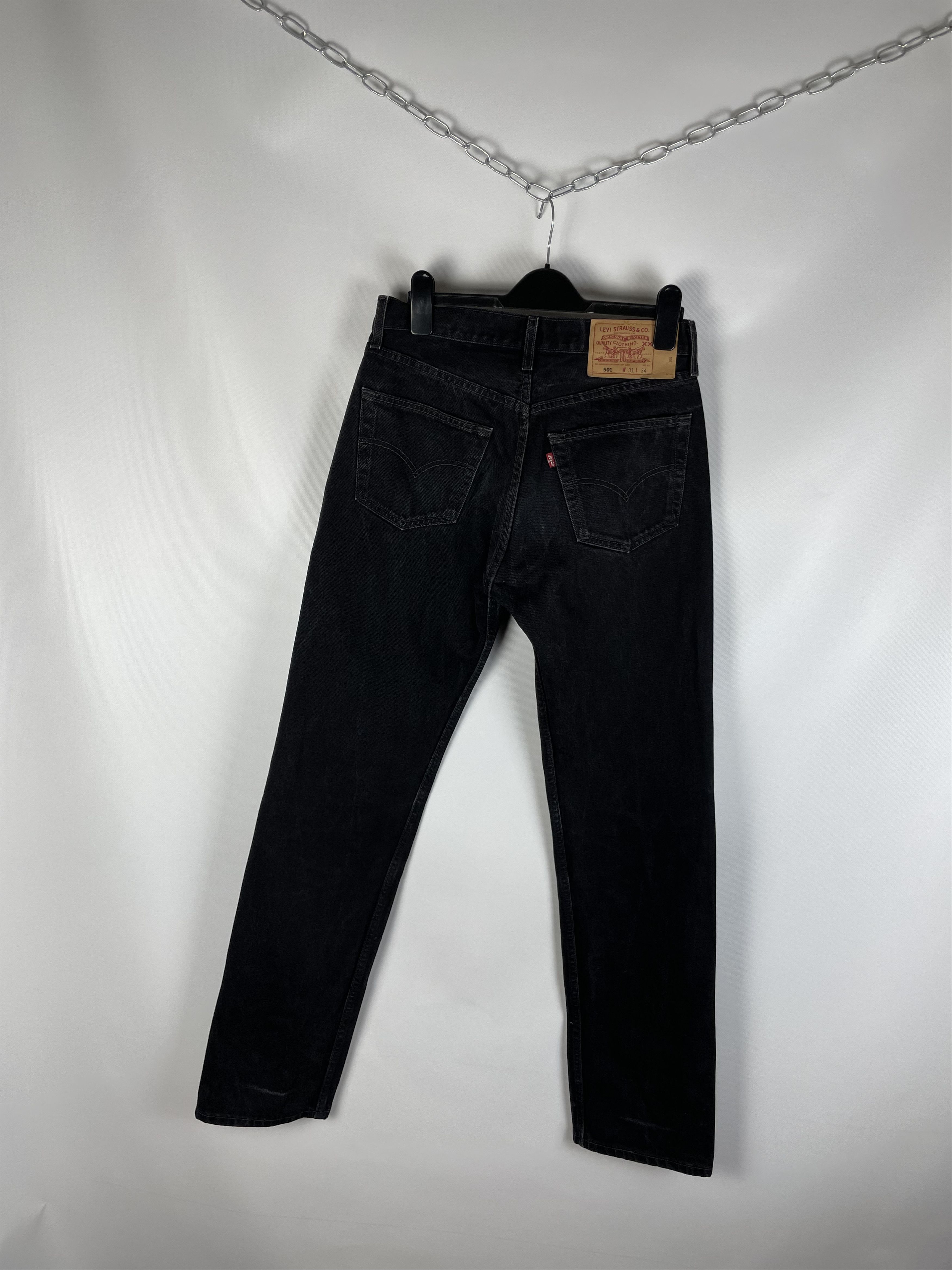 Levi's Vintage Levi’s 501 Jeans Denim Pants Size US 31 - 2 Thumbnail