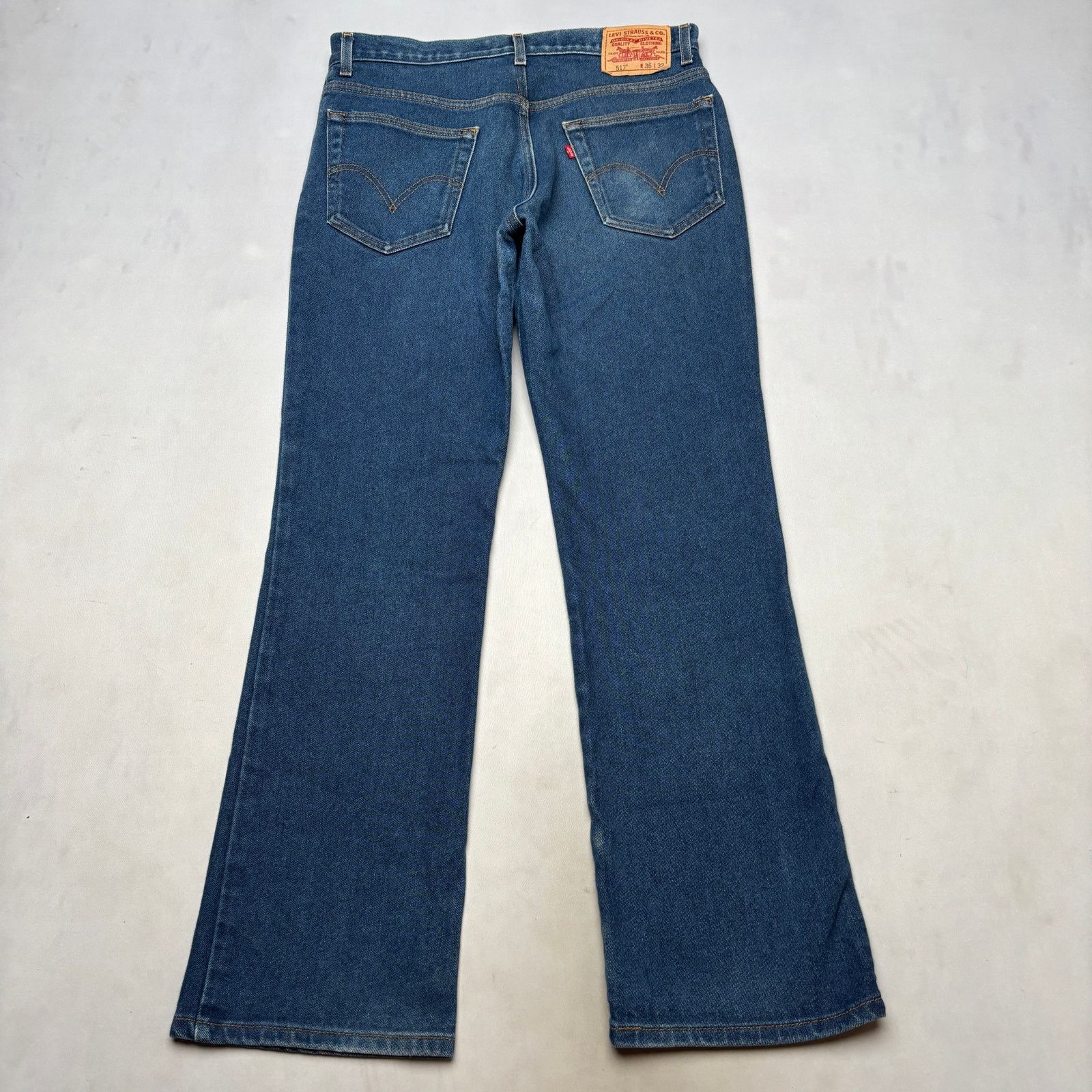 Levi's Vintage Levi's 517 Boot Cut Jeans 34x32 Flare Y2K Cowboy Size US 34 / EU 50 - 3 Thumbnail