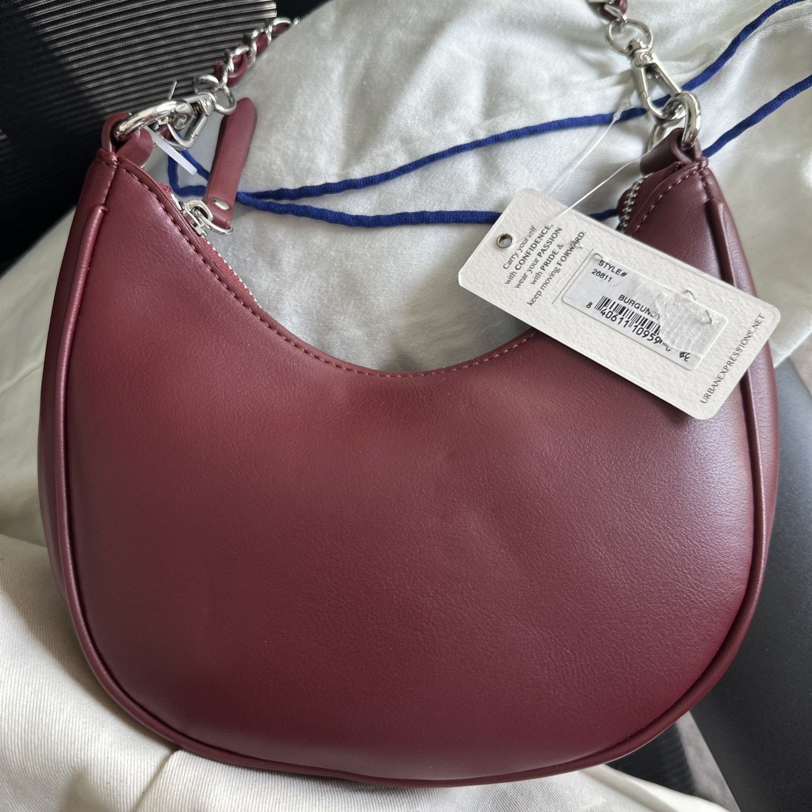 Other URBAN EXPRESSIONS Emily crescent faux-leather crossbody $70 Size ONE SIZE - 6 Thumbnail