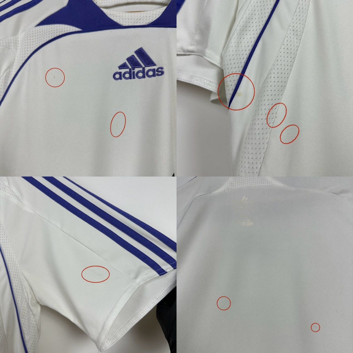 Adidas 2007/08 Adidas Real Madrid Vintage Home Soccer Jersey Size US S / EU 44-46 / 1 - 22 Thumbnail