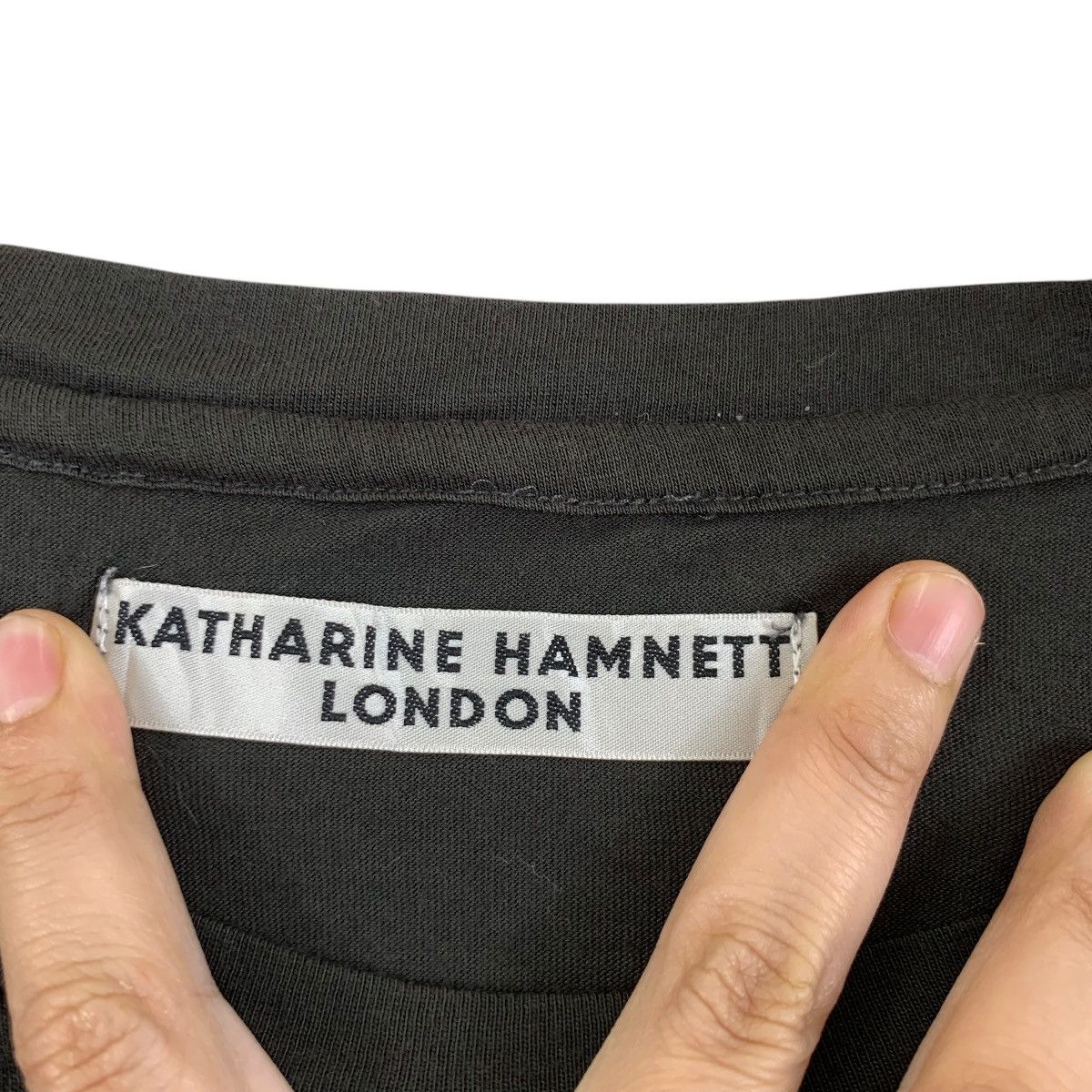 Katharine Hamnett London KATHARINE HAMNETT LONDON Cut & Sew Flowers Tee Shirt Size M / US 6-8 / IT 42-44 - 5 Thumbnail
