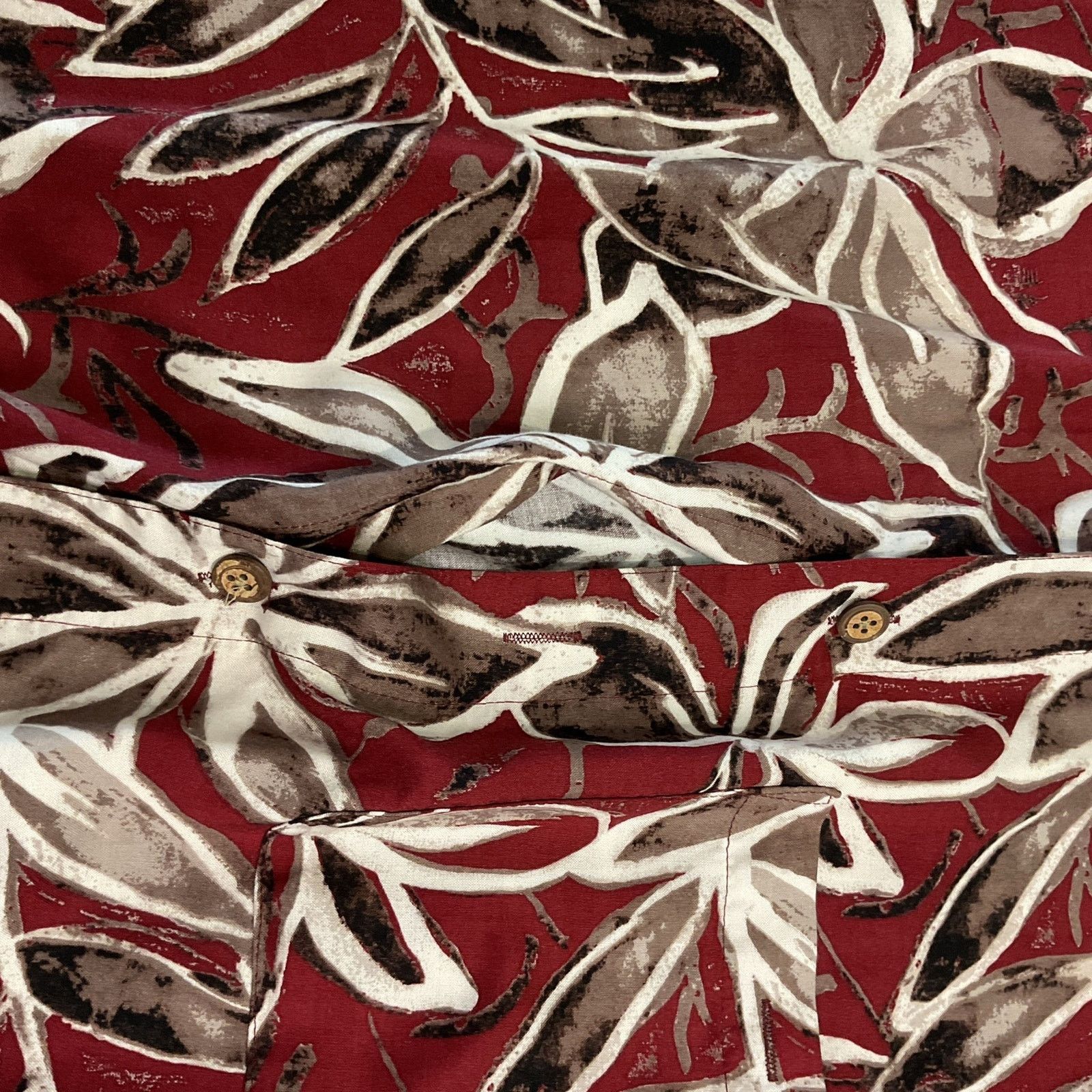 Vintage Imprints Red Flower Button-Up Shirt Size US L / EU 52-54 / 3 - 3 Thumbnail