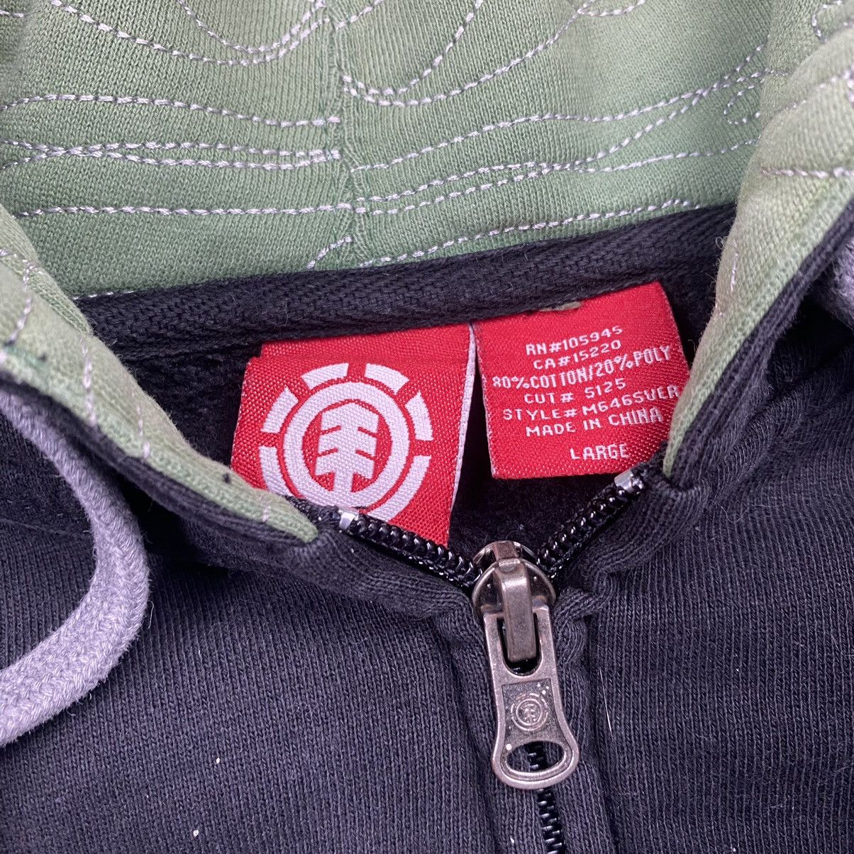Element y2k Element Skateboard Distressed Painted Zipped Up Size US L / EU 52-54 / 3 - 7 Thumbnail