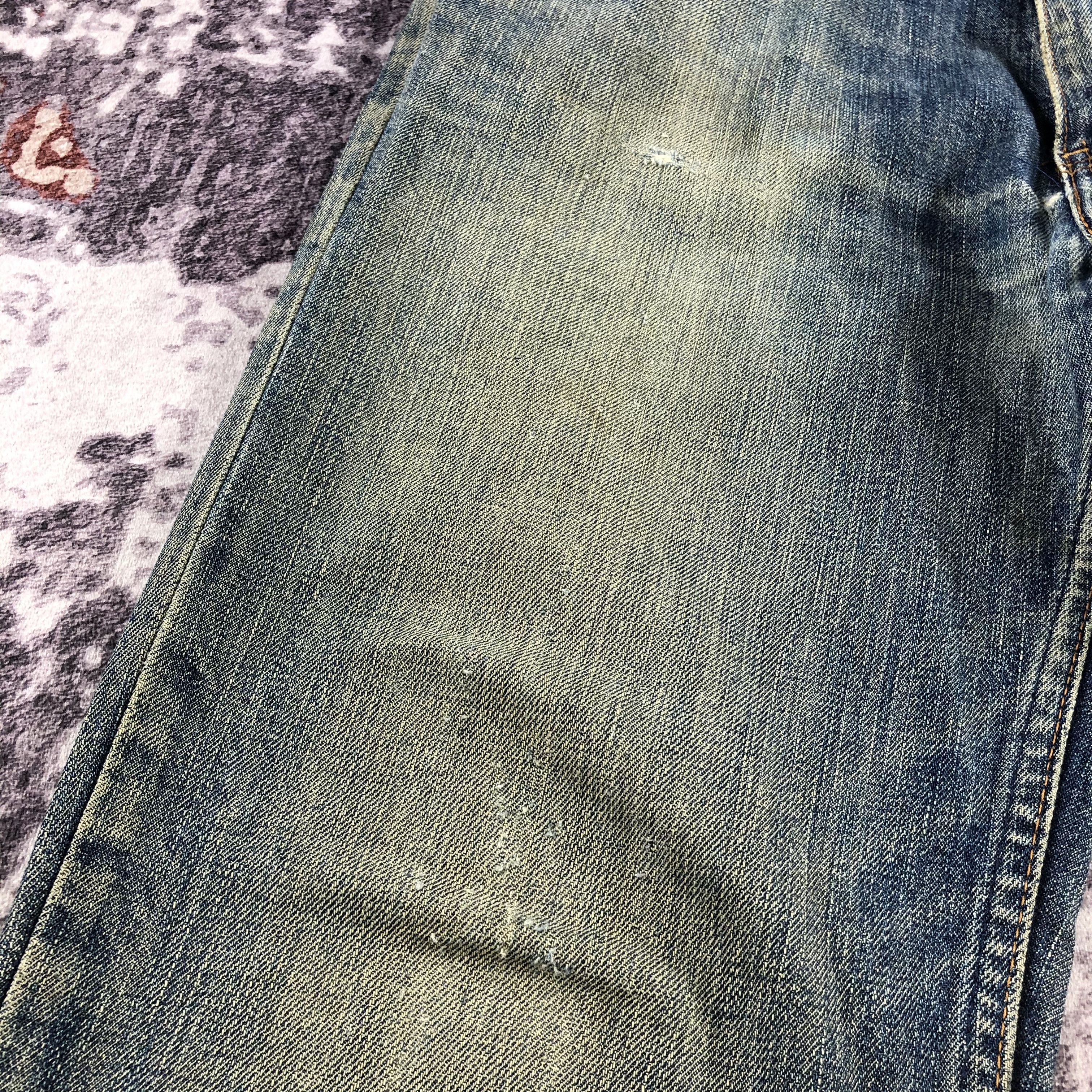 Levi's Vintage 90s Blue Wash Levis 607 Orange Tab Jeans-JM2759 Size US 32 / EU 48 - 10 Thumbnail