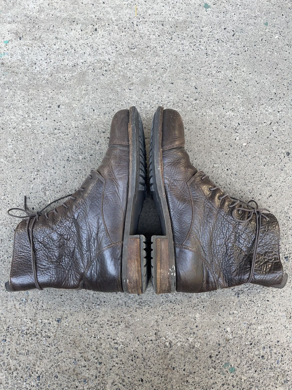 Aigle × Vintage Vintage Avant Garde Leather High Boots Size US 8 / EU 41 - 9 Thumbnail