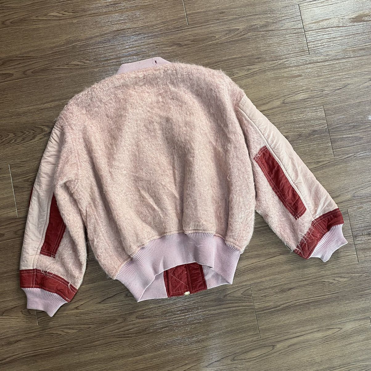 Pink House Pink House Hybrid Wool Nylon Bomber Jacket Vintage 80s Size US M / EU 48-50 / 2 - 6 Thumbnail