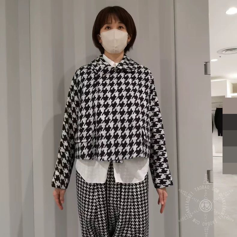 Comme des Garcons Comme Des Garcons Crew Neck Houndstooth Top Size M / US 6-8 / IT 42-44 - 1 Thumbnail