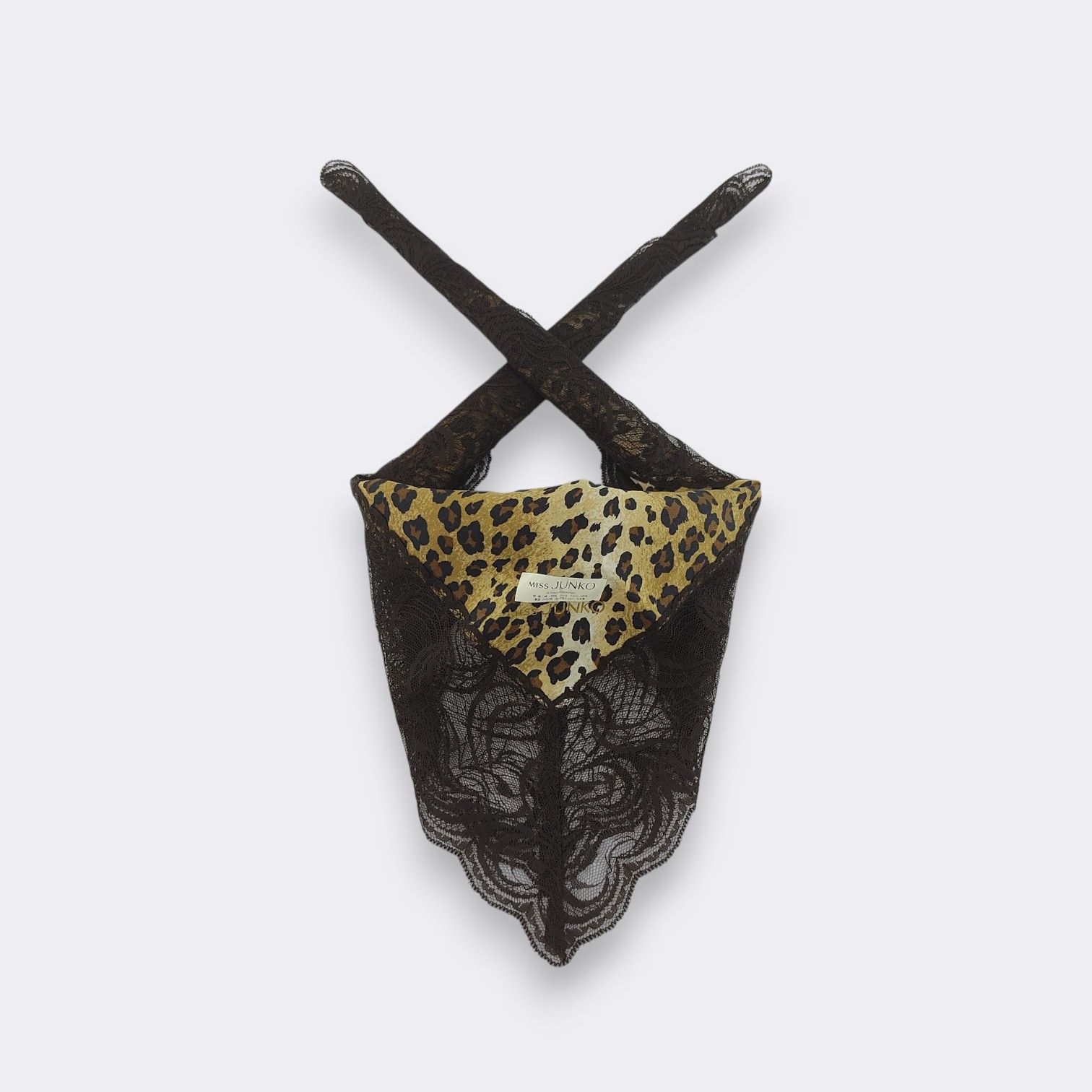 Japanese Brand Vintage Miss Junko Handkerchief Neckerchief H049L Size ONE SIZE - 2 Thumbnail