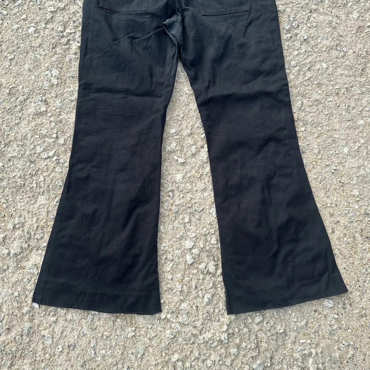 Japanese Brand PLANT BLEND Wide Legs Trousers Flare/Bootcut Blank Pants Size 33" - 13 Thumbnail