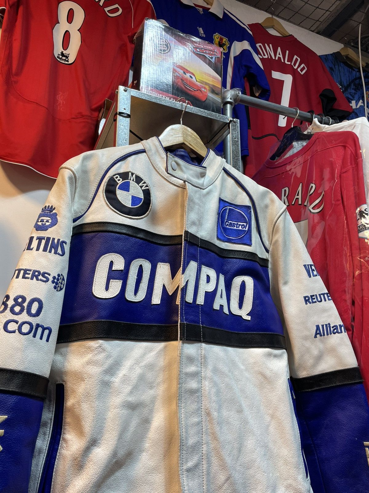 Other Rare Vintage BMW Compaq Leather Racing Jacket Size US S / EU 44-46 / 1 - 2 Thumbnail