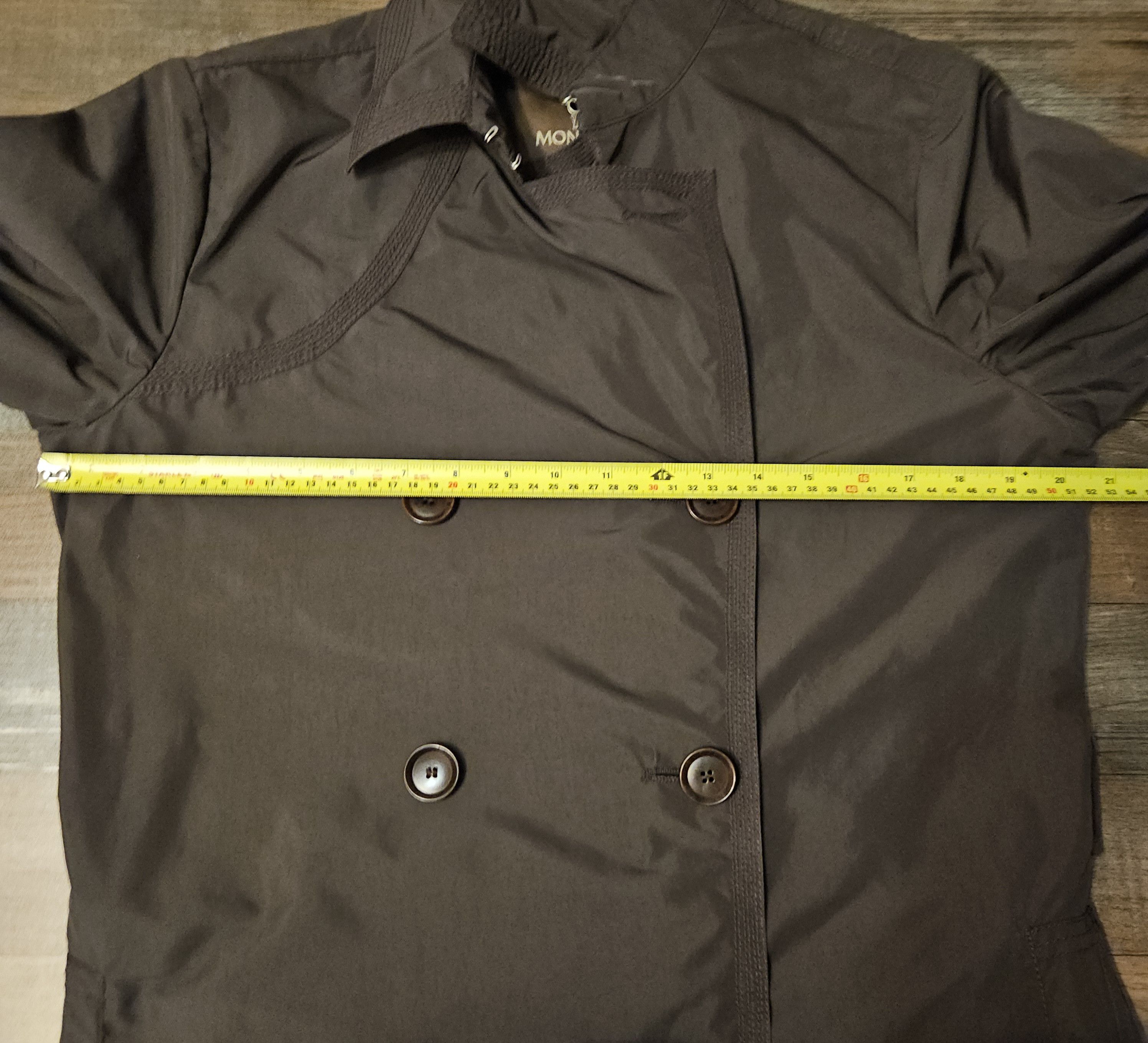 Moncler × Vintage Vintage Moncler Trench Coat Polyamide Womens size 3/M-L Size M / US 6-8 / IT 42-44 - 10 Thumbnail