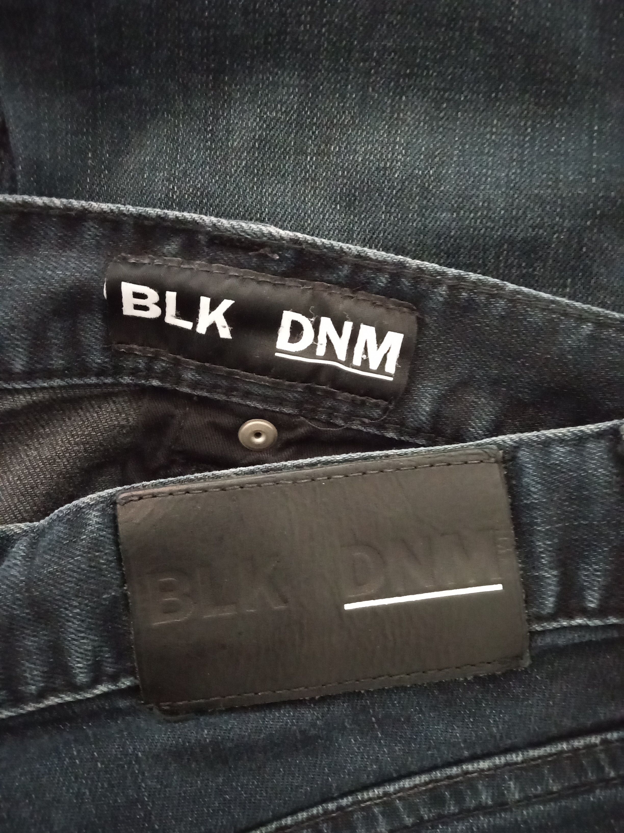 Blk Dnm BLK DNM mens slim fit black jeans denim 32 x 31 Size US 32 / EU 48 - 9 Thumbnail