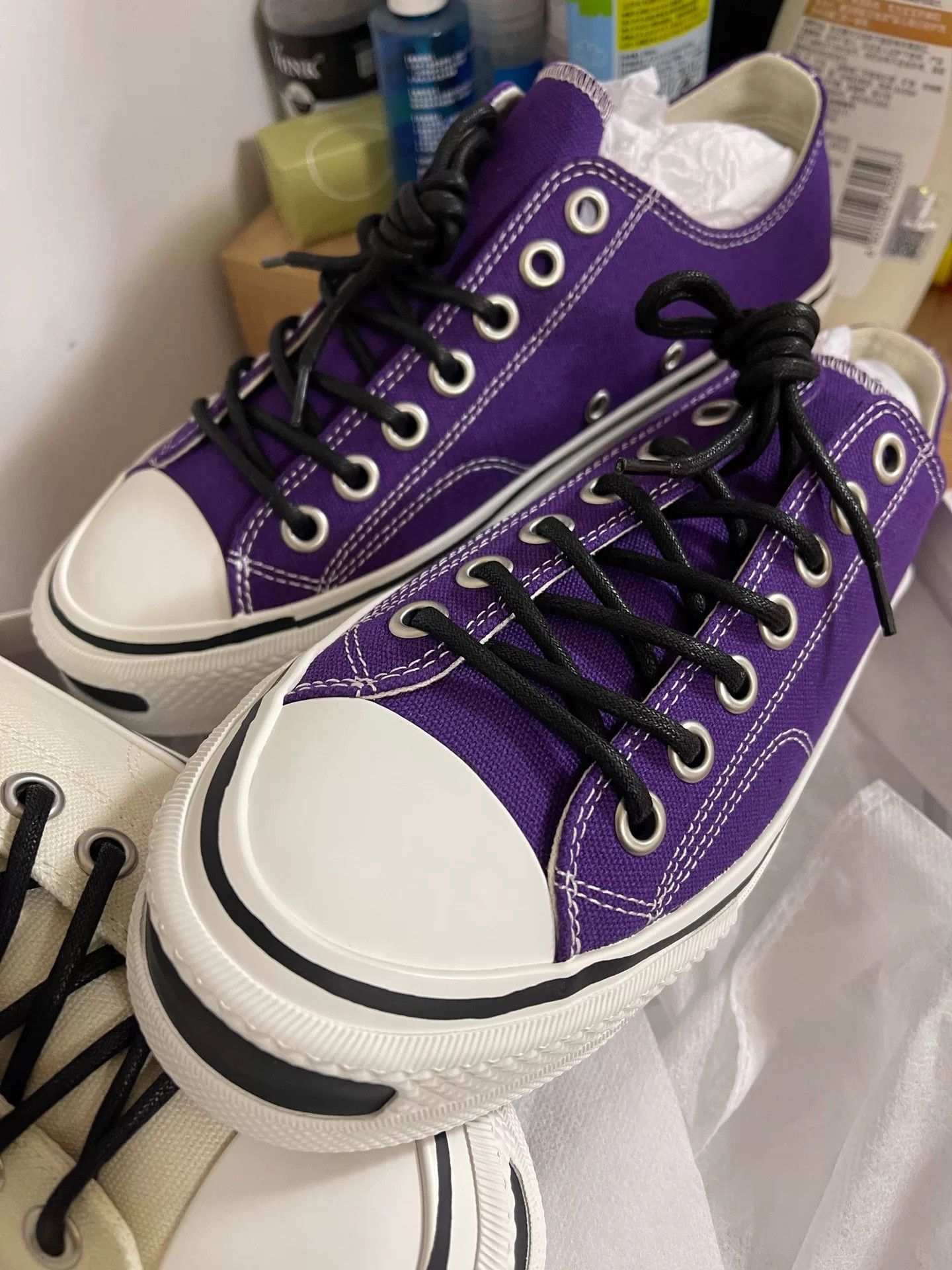 Converse KAMIYA 24aw "Joey" Vulcanize Sneaker Size US 8 / EU 41 - 1 Thumbnail