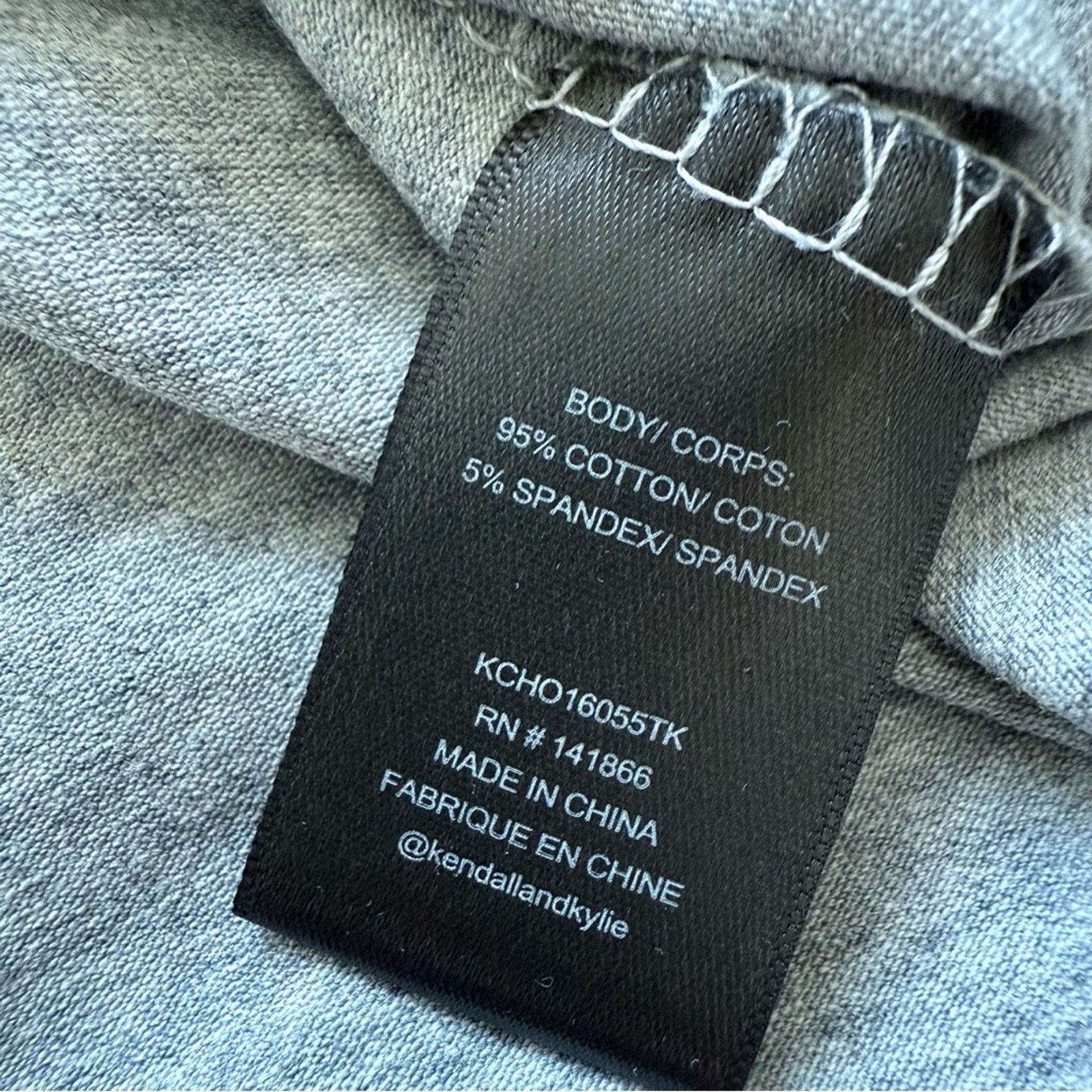 Kendall And Kylie Kendall+Kylie women cotton crop top L Size L / US 10 / IT 46 - 6 Thumbnail