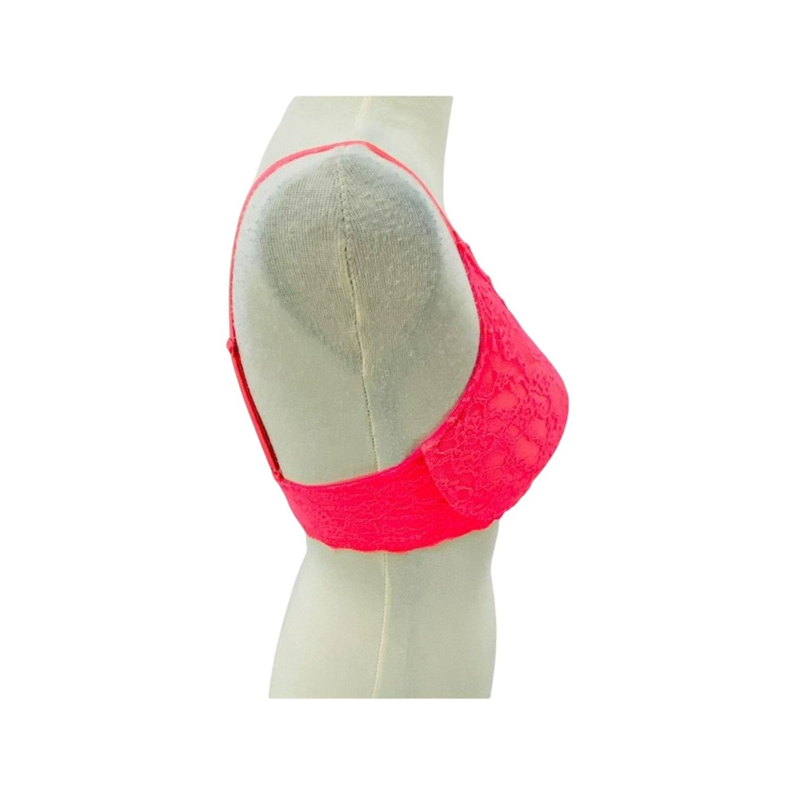 Victoria's Secret Victoria Secret Bright Pink Lined Demi 32D Size ONE SIZE - 2 Thumbnail