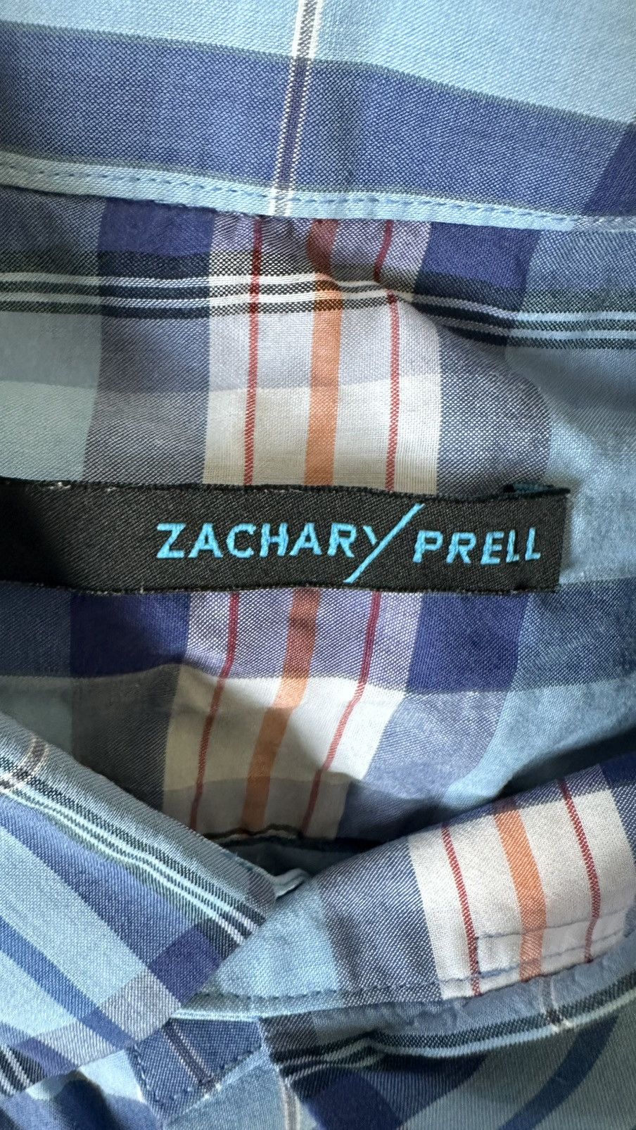 Zachary Prell ZACHARY PRELL CHECKERED SHIRT Size US M / EU 48-50 / 2 - 6 Thumbnail