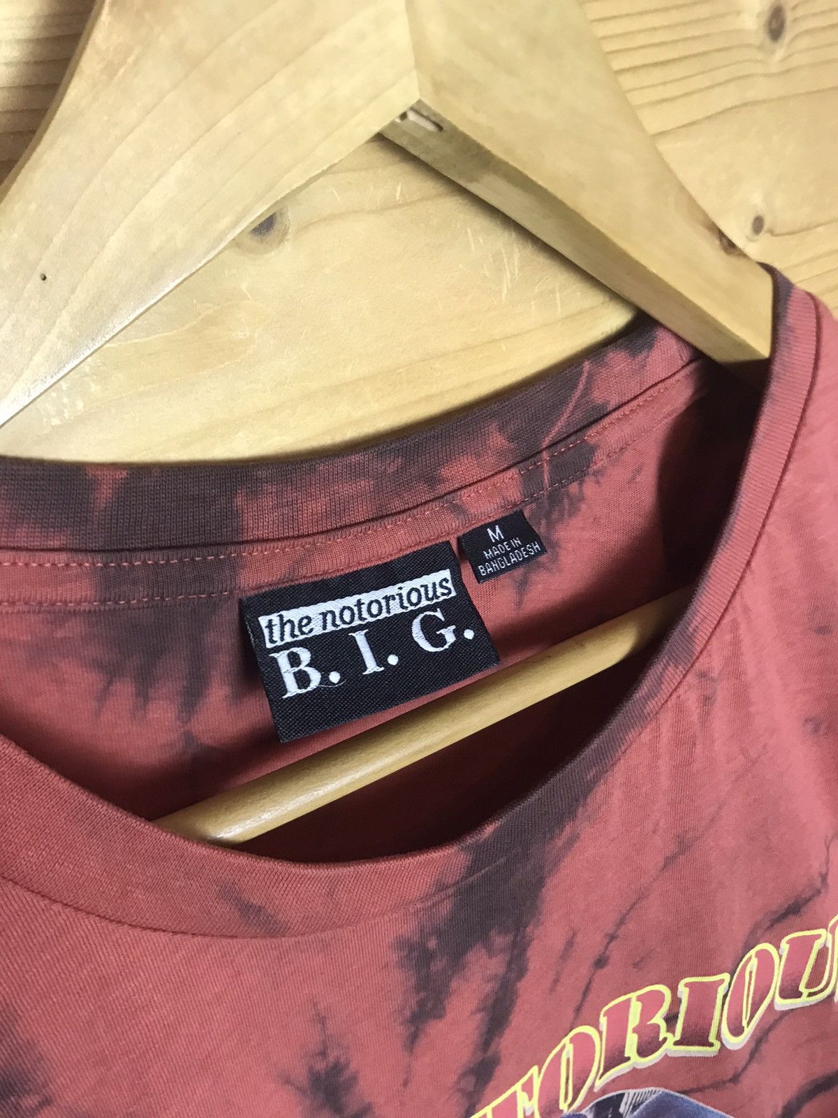 Band Tees Notorious Big ready to die oversized tie dye t-shirt Size US M / EU 48-50 / 2 - 6 Thumbnail
