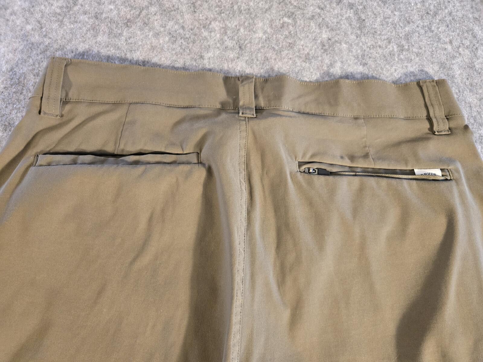 Orvis Orvis Mens Trek Pants Olive Green 36x30 Active Outdoor Size US 36 / EU 52 - 6 Thumbnail