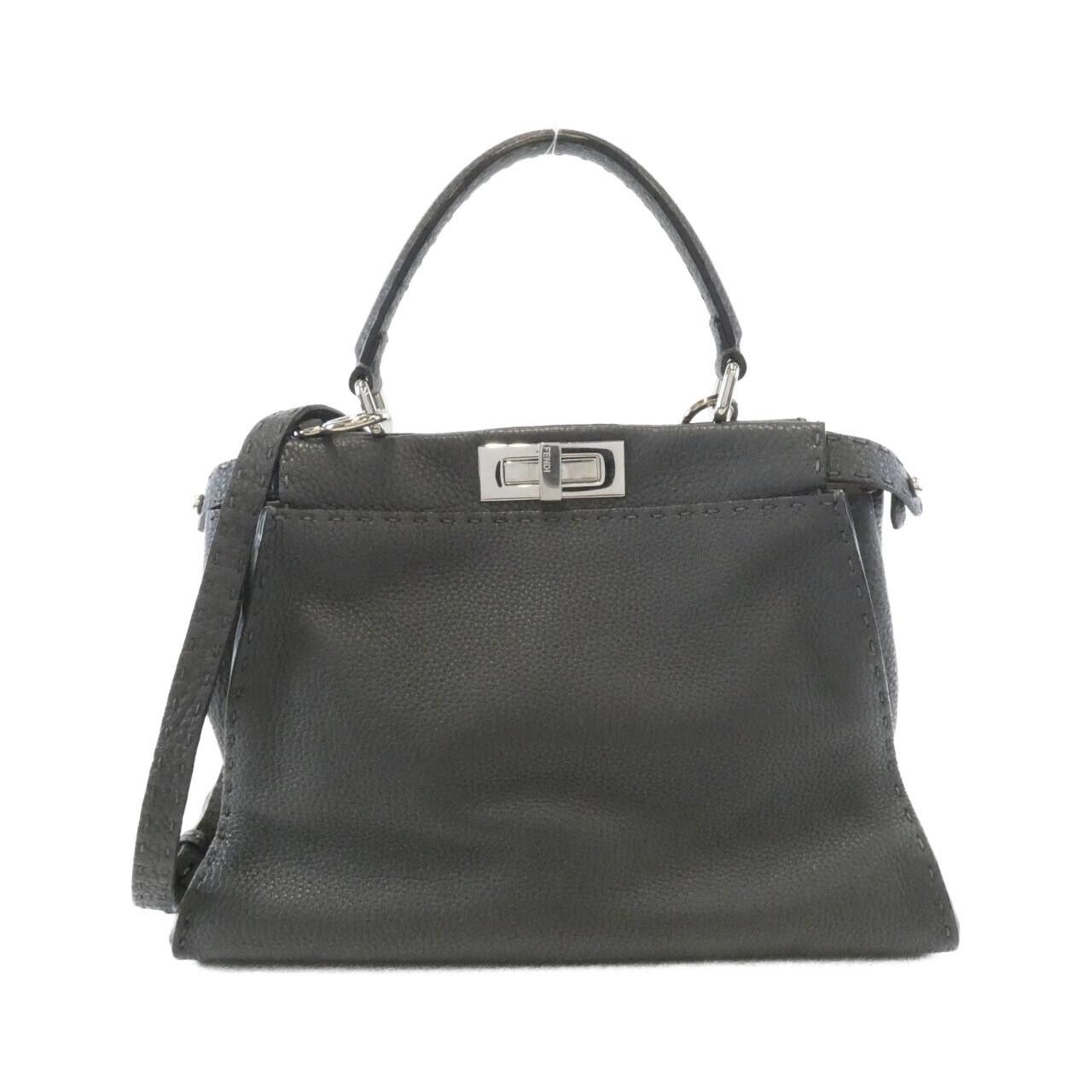 Fendi Fendi Fendi SELLERIA Calf Handbag Leather Handbag 8BN226Q0J DUTY FREE for USA Size ONE SIZE - 1 Thumbnail
