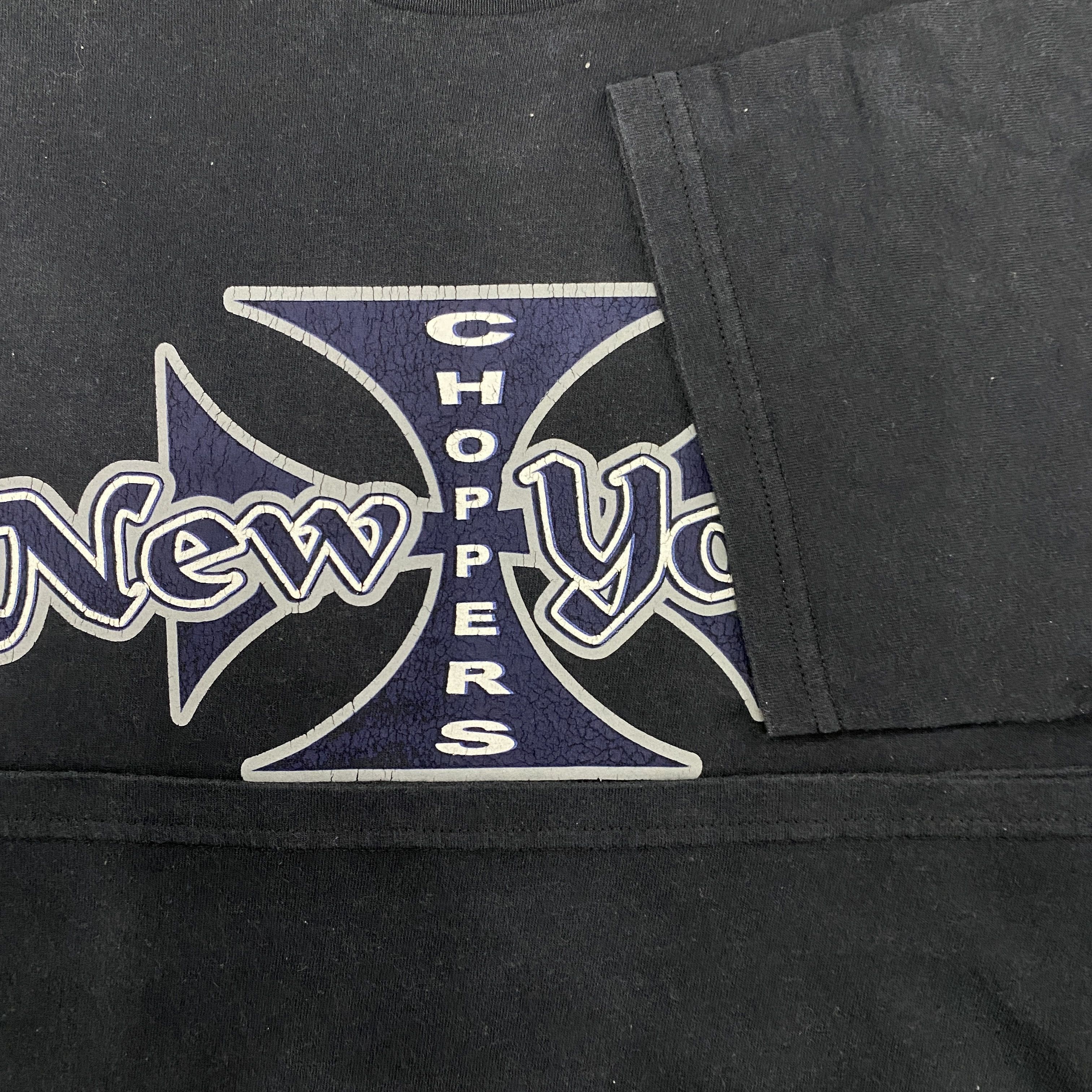 Vintage Vintage West Coast Choppers New York T-Shirt - H098 Size US XL / EU 56 / 4 - 4 Thumbnail