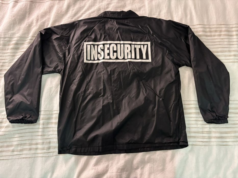 Vintage Ain t Nobody Cool Insecurity Windbreaker Grailed