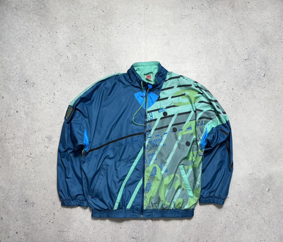 Nike Nike Nylon Vintage Track Suit Jacket And Pants 80’s 90’s Y2K Size US XL / EU 56 / 4 - 2 Thumbnail