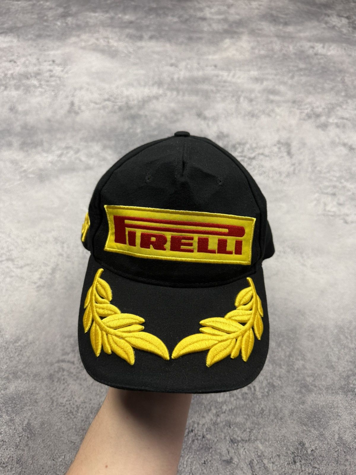 Pirelli Vintage Pirelli 1st Big Logo Cap Formula 1 Racing F1 Hat Y2K Size ONE SIZE - 2 Thumbnail