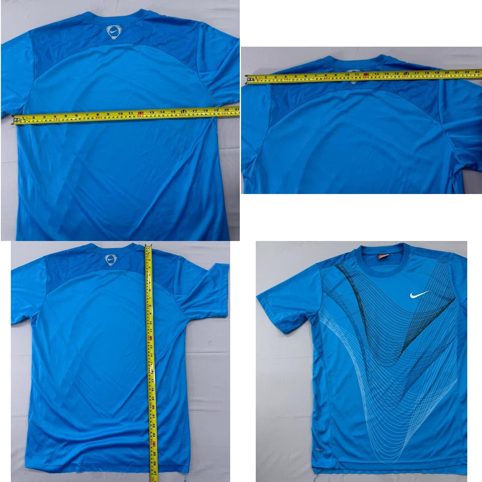 Nike Nike Men’s Blue Athletic T-Shirt Size M Loose Fit Crewneck Size US M / EU 48-50 / 2 - 8 Thumbnail