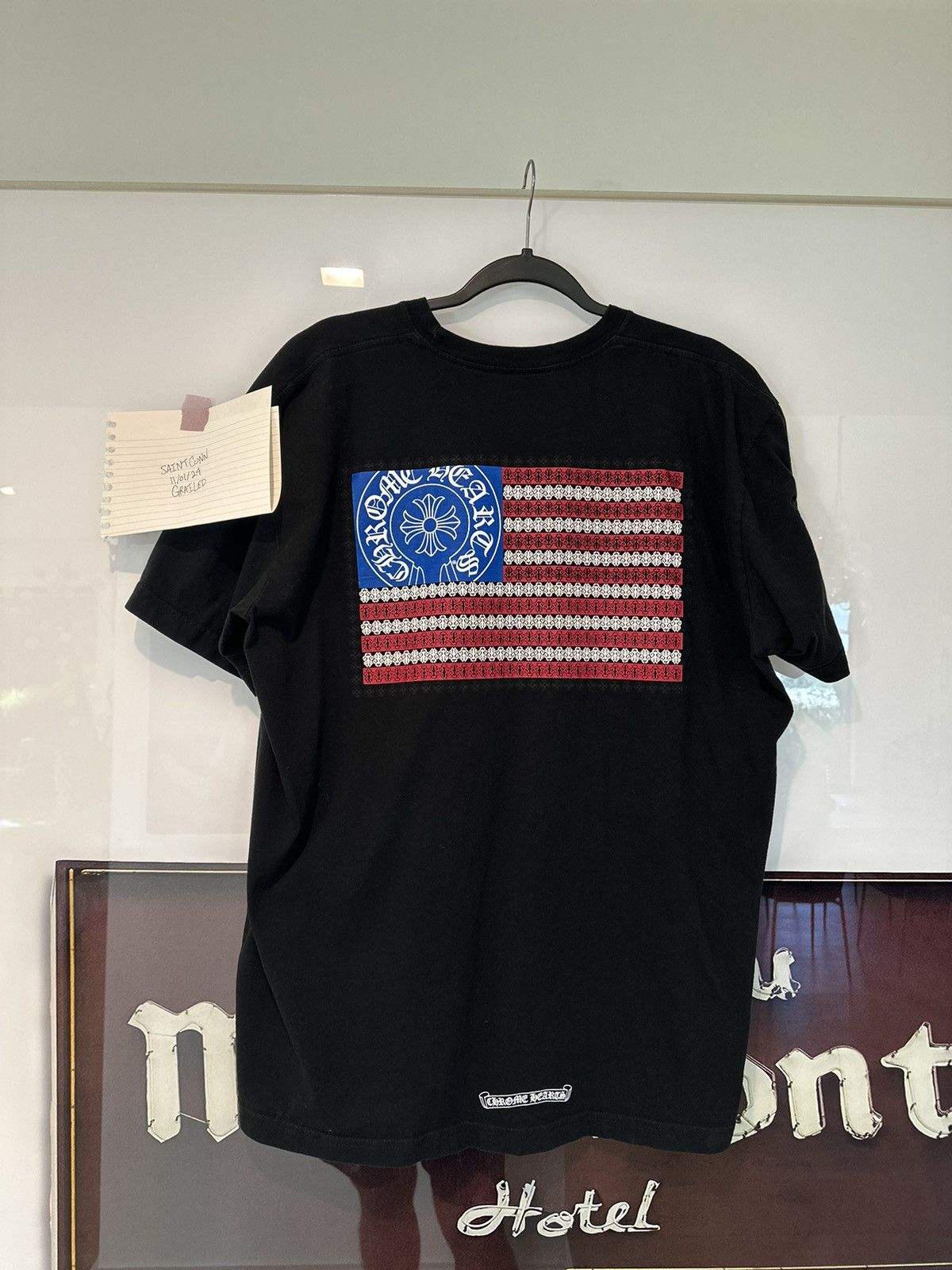 Chrome Hearts Chrome Hearts American Flag T-Shirt | Grailed