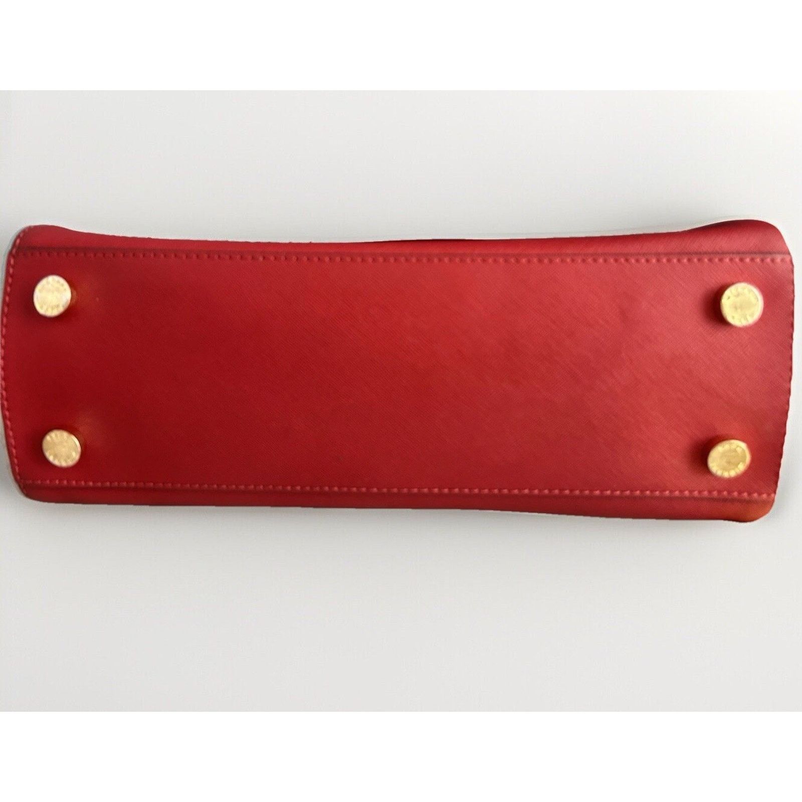 Michael Kors Michael Kors Sutton Red Satchel Saffiano Leather Handle Bag Size ONE SIZE - 5 Thumbnail