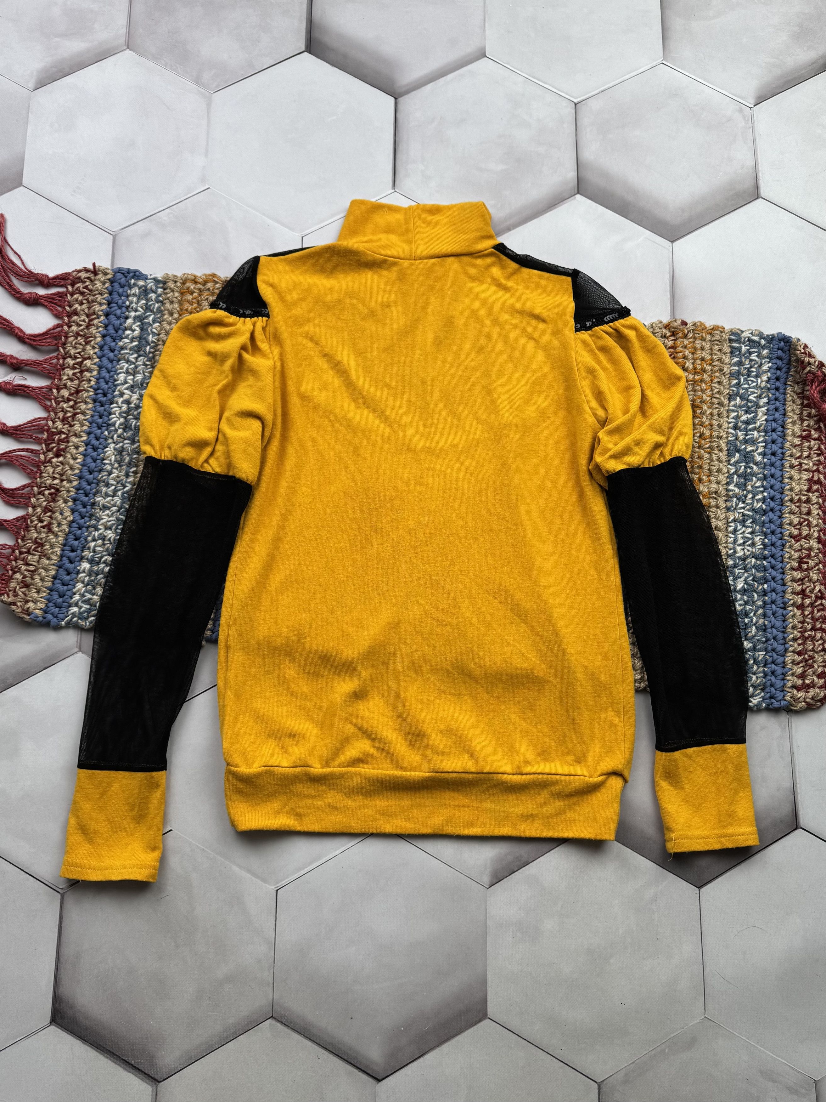 Japanese Brand Vintage Long Sleeve With Mesh Details(E4) Size M / US 6-8 / IT 42-44 - 5 Thumbnail