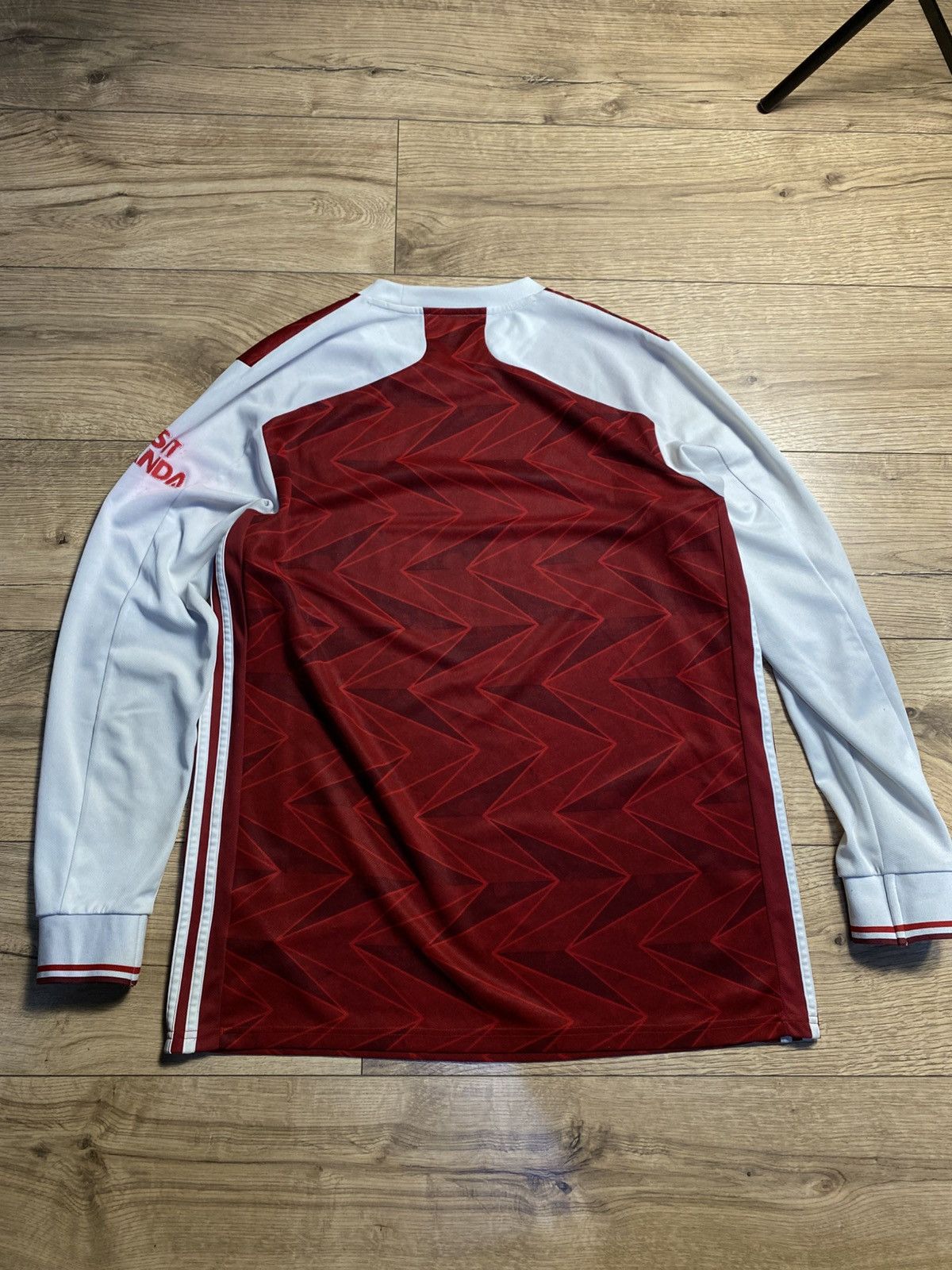 Adidas Adidas Arsenal Home Long Sleeve Shirt 20-21 Jersey Men's szL Size US L / EU 52-54 / 3 - 2 Thumbnail