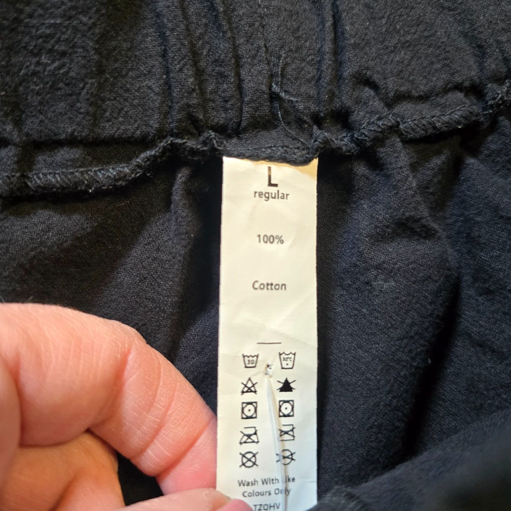 Vintage Halara Pants Womens Large Black Pleated Pliced Wide-Leg Stretch Casual Career Shirt, Pants Size 36" / US 14 / IT 50 - 3 Thumbnail