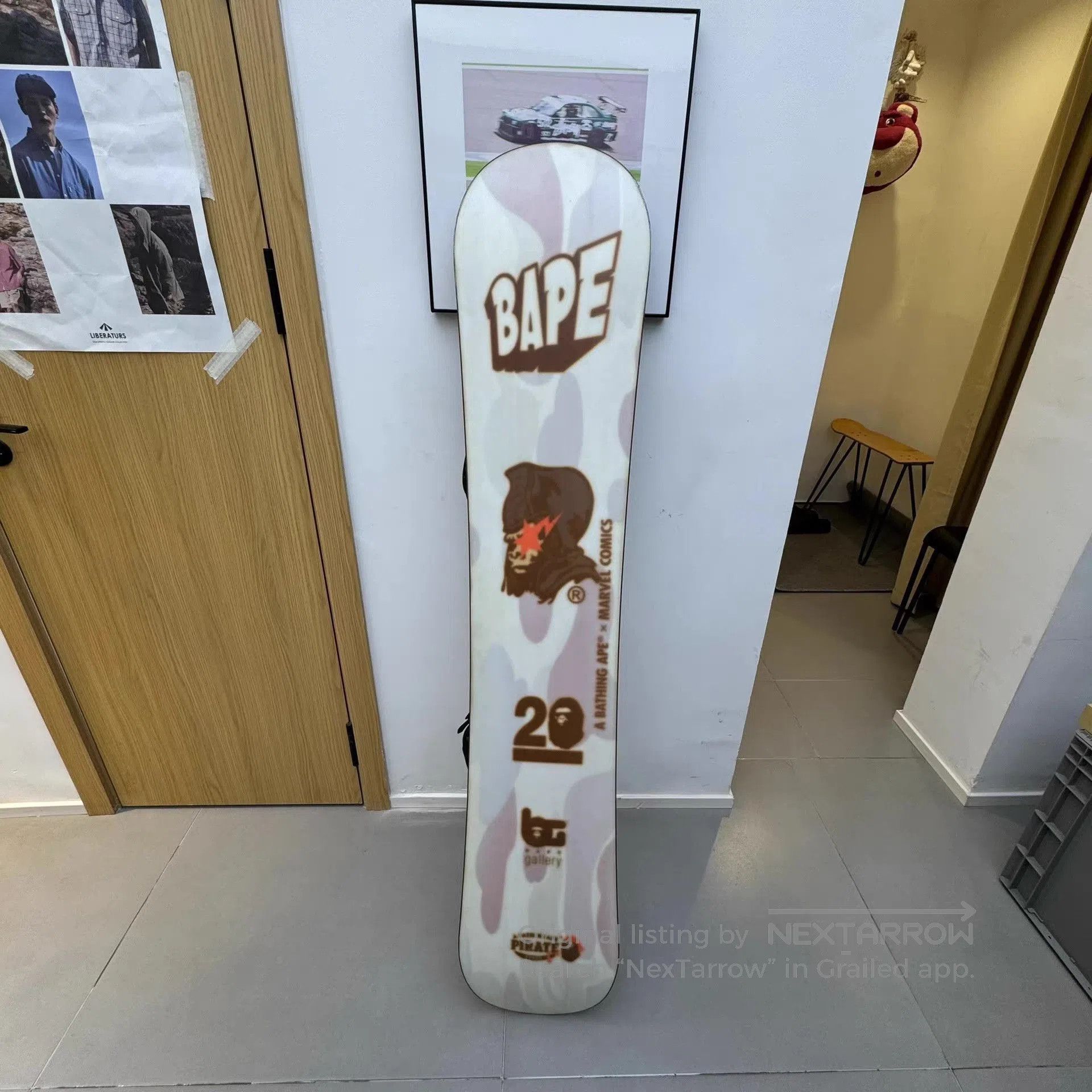 Bape Multi Camo Graphic Snowboard. Size ONE SIZE - 1 Thumbnail