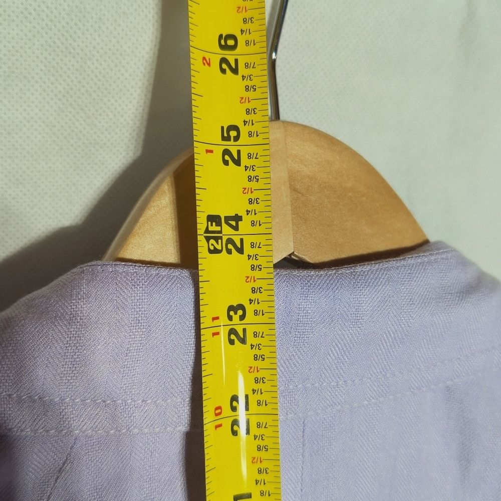 J.Crew Vintage J Crew Metallic Thread Lavender Women's Blazer Size L / US 10 / IT 46 - 5 Thumbnail